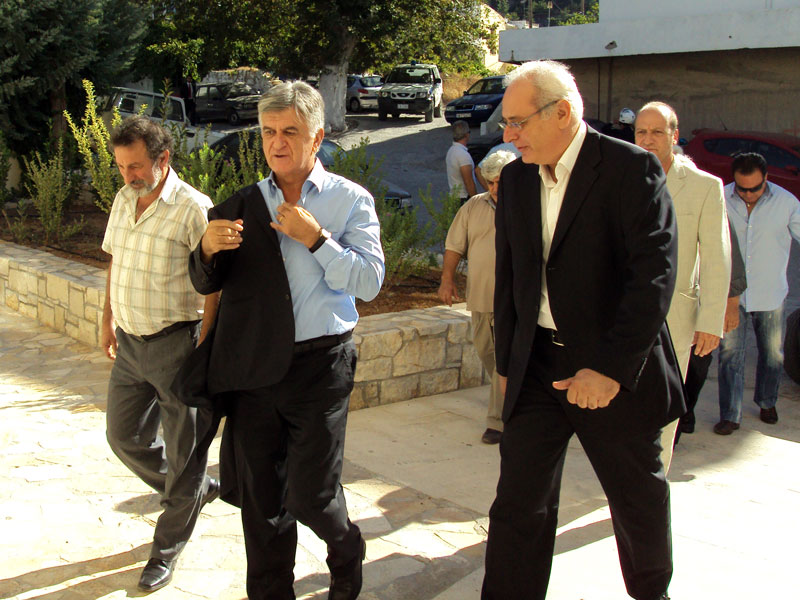 Ο Πρόεδρος της Βουλής στις εκδηλώσεις ολοκαυτώματος της Βιάννου