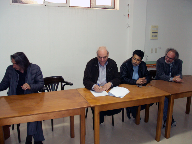 Υπογραφή Σύμβασης Κατασκευής Αποχετευτικού Δικτύου Άρβης - Νέας Άρβης